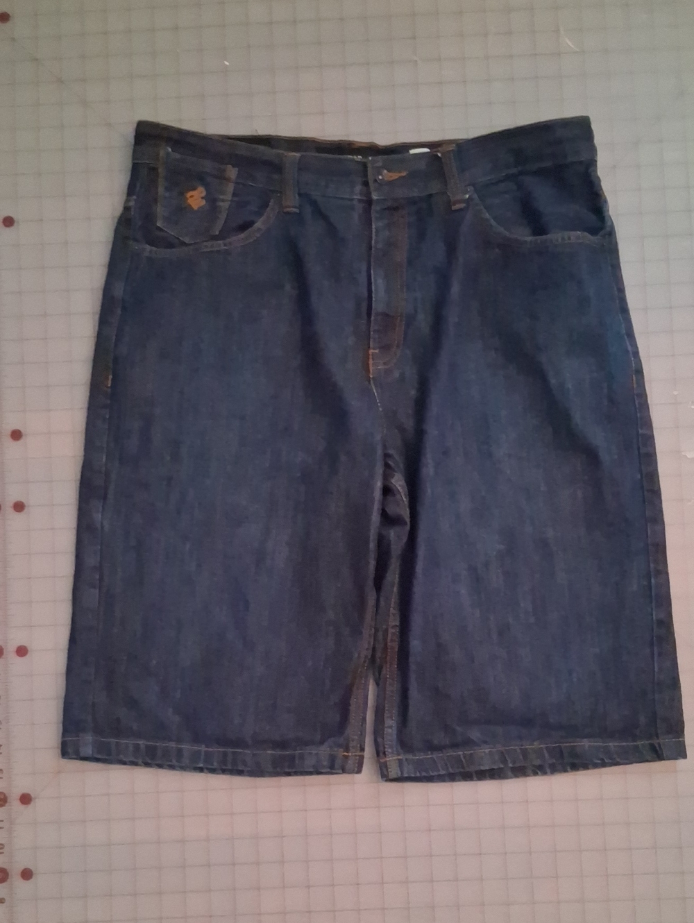 Men's Dark Blue Denim Shorts Rockawear 38